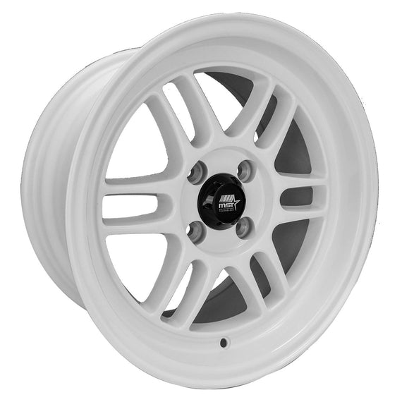 MST Suzuka 15x8.0 4X100 20 73.1 Glossy White Wheel/Rim 19-5849-20-WHT