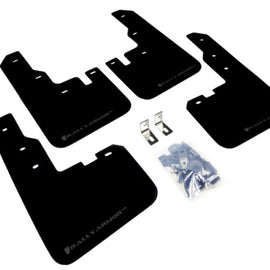 Rally Armor 13-15 Toyota RAV4 Black UR Mud Flap w/ Grey Logo MF41-UR-BLK/GRY