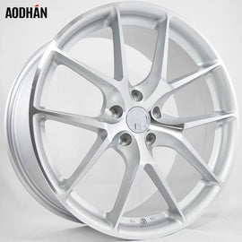 Aodhan LS007 19x8.5 5X112 66.6 ET 30 Silver Machined Face