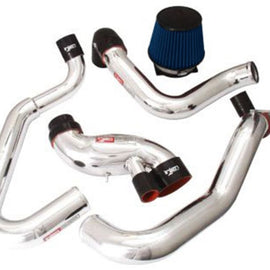 Injen 03-06 Evo 8/9/MR Cast Aluminum Intake System w/ Full Intercooler Piping Polished Short Ram Int SP1898P