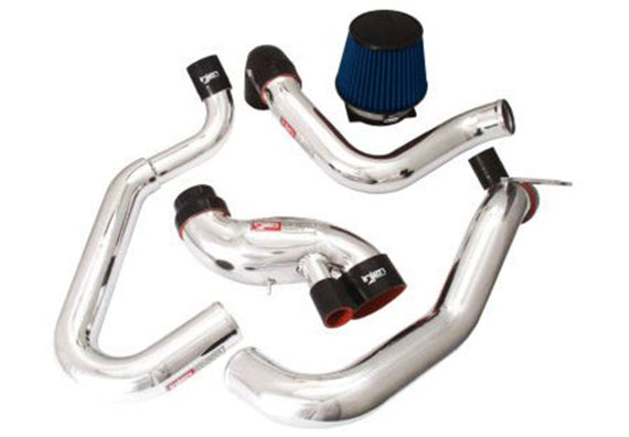 Injen 03-06 Evo 8/9/MR Cast Aluminum Intake System w/ Full Intercooler Piping Polished Short Ram Int SP1898P