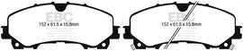 EBC Red Stuff Front Brake Pads for 13+ Infiniti Q50 3.7 - DP33036C DP33036C