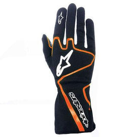 ALPINESTARS TECH 1-K RACE GLOVE BLACK ORANG FLUOR SZ XXL