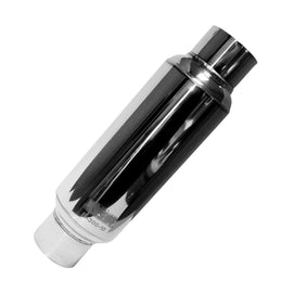 Kooks Universal 3in Round Muffler 10in Long. Pol SS R300-10