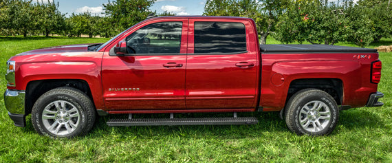 N-Fab Growler Fleet 07-18 Chevy/GMC 1500/08-10 Chevy/GMC 2500 Reg Cab - Cab Length - Tex. Black GFC07RC-TX