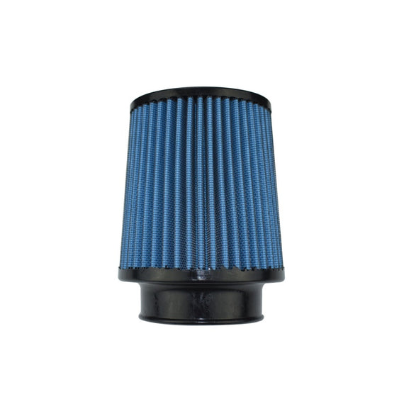 Injen AMSOIL Replacement Nanofiber Dry Air FIlter 2.75 Flange Diameter/ 4.5 Base/ 5.5 Tall/ 50 Pleat X-1024-BB