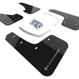 Rally Armor 18-25 Subaru Ascent Black UR Mud Flap w/Silver Logo MF49-UR-BLK/SIL