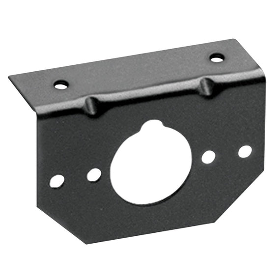 Westin Mounting Bracket 4/5/& 6-Way Round Connectors - Black 65-75471