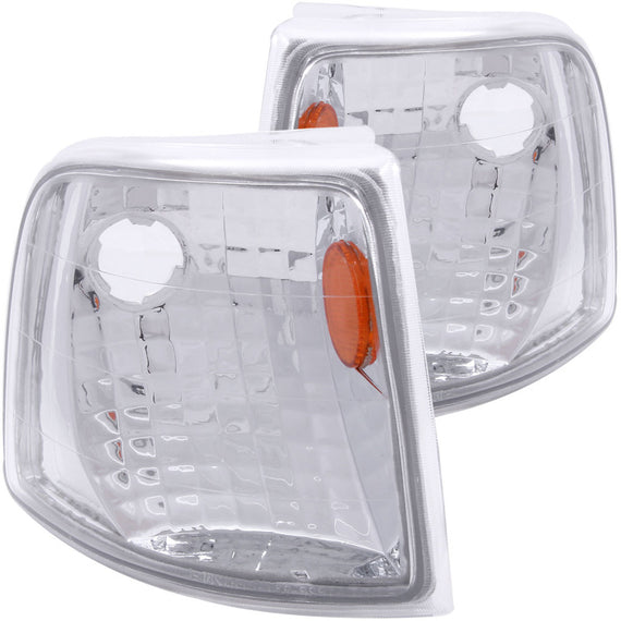 Anzo Corner Light Lens Amber/Clear Euro Style Ford Pair 521017 521017