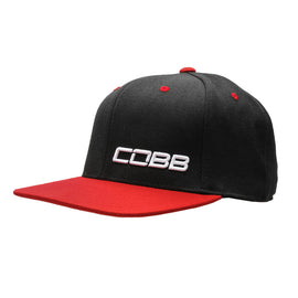Cobb Tuning Black/Red Snapback Cap CO-CAP-RED