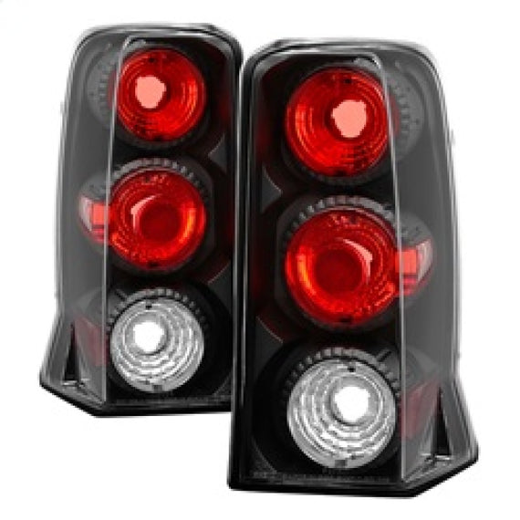 Spyder Cadillac Escalade SUV (Not EXT)02-06 Euro Style Tail Lights Black ALT-YD-CE02-BK 5001597