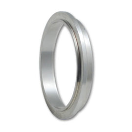 Vibrant Turbo Discharge Flange for Tial and Garrett Housings on GT28/GT30/GT35 V-Band Style T304 SS 1415