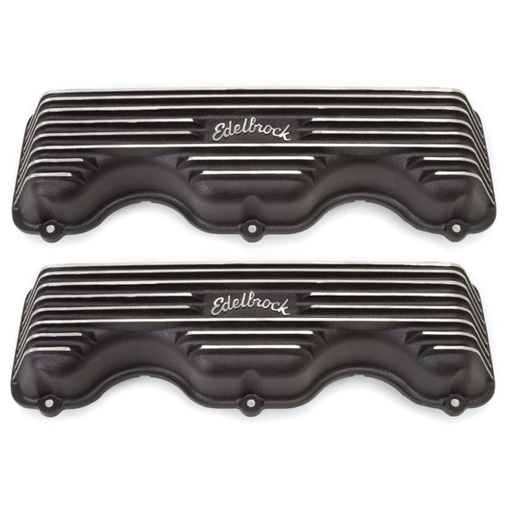 Edelbrock Valve Cover Classic Series Chevrolet W 348/409 CI V8 Black 41403