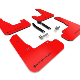 Rally Armor 19-21 Hyundai Elantra GT N Line/i30 Red UR Mud Flap w/Black Logo MF59-UR-RD/BLK
