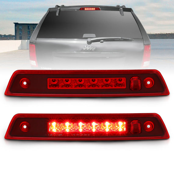 For Jeep Grand Cherokee 2005-2010 Anzo Black/Red LED 3rd Brake Light 531108