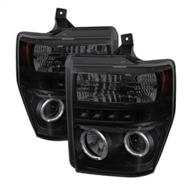 Spyder Auto Halo LED 5078490 Projector Headlights For 08-10 Ford F250/350/450 SD 5078490