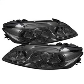 Spyder LED Projector Light Smoke Head Lights w/Fog For 03-05 Mazda 6 - 5042545 5042545