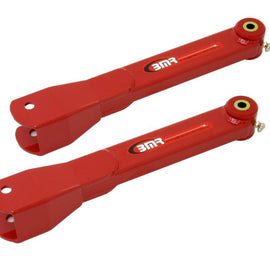 BMR Control Arms Tubular Rear Lower Steel Red Chevy/Pontiac Camaro/G8 Pair TCA026R