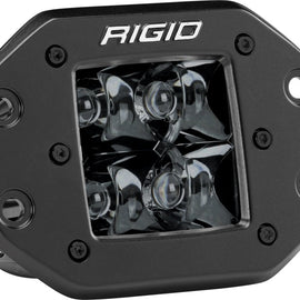 Rigid Industries D2 - Midnight Edition Flush Mount Spot Light - Single 211213BLK
