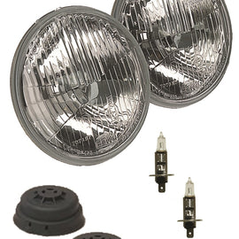 Hella 135mm H1 12V 55W High Beam Head Lamp Twin Kit 002425811