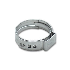 Vibrant One Ear Stepless Pinch Clamps 7.0-8.7mm clamping range (Pack of 10) SS 5mm band width 12271