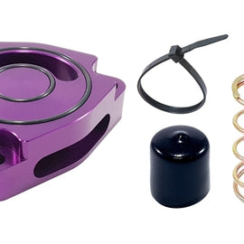 Torque Solution Blow Off BOV Sound Plate Purple for Kia Forte KOUP Turbo 2014+ TS-SP2-KFPR