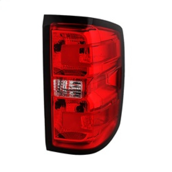 Spyder 9031922 Passenger Side Chrome / Red Factory Style Tail Light 9031922