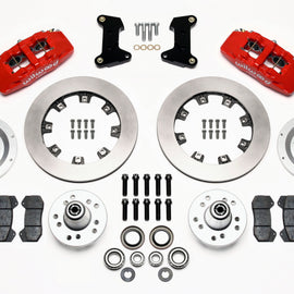 Wilwood Dynapro 6 Front Hub Kit 12.19in Red 74-80 Pinto/Mustang II Disc Spindle only 140-10742-R