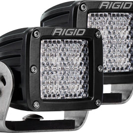 Rigid Industries Dually HD Black- 60 Deg. Lens - Set of 2 222513