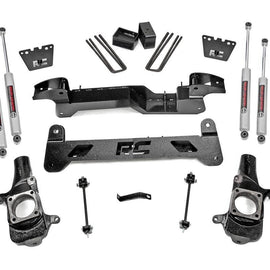 Rough Country 6in GM Suspension Lift Kit (01-10 2500HD | 01-06 1500HD 2WD)
