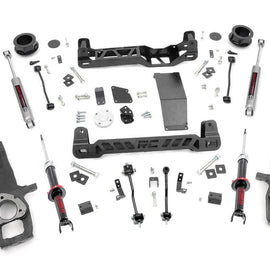 Rough Country for 4in Dodge Suspension Lift Kit (12-18 Ram 1500 4WD)