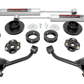 Rough Country for 3.5in Dodge Bolt-On Lift Kit w/ Rear N3 Shocks (2019 Ram 1500 4WD)
