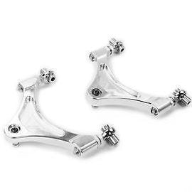 VOODOO13 FRONT CAMBER/CASTER ARMS FOR 09+ 370Z & 08-13 G37 RAW ALUMINUM FCNS-0400RA