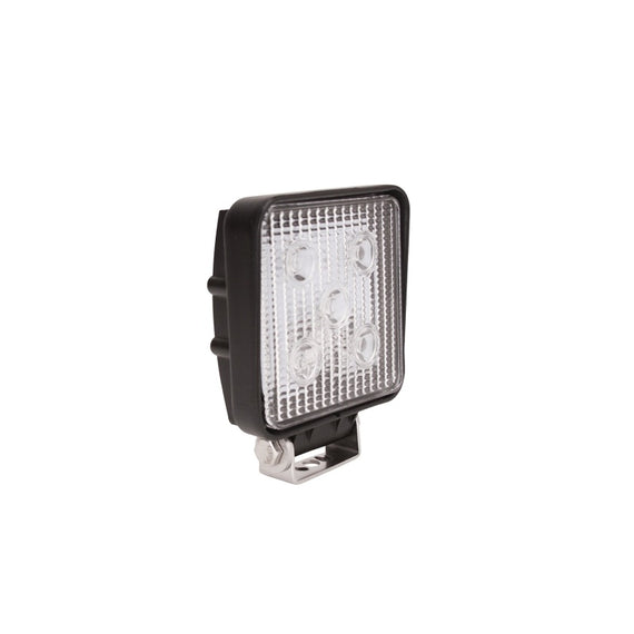 Westin LED Work Utility Light Square 4.5 inch x 5.4 inch Spot w/3W Epistar - Black 09-12210A