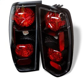 Spyder Nissan Frontier 98-00 Euro Style Tail Lights Black ALT-YD-NF98-BK 5006837
