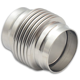 Vibrant SS Bellow Assembly w/ Solid Liner 3.5in ID x 4in overall L Electro Polished 68935