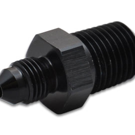 Vibrant Straight Adapter Fitting Size -3AN x 1/4in NPT 10176