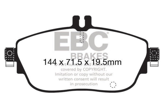 EBC Redstuff Ceramic Low Dust Brake Pads DP32165C DP32165C