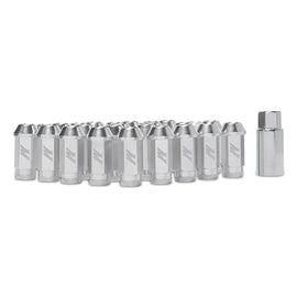 Mishimoto Aluminum Locking Lug Nuts 1/2 x 20 - Silver MMLG-1220-LOCKSL