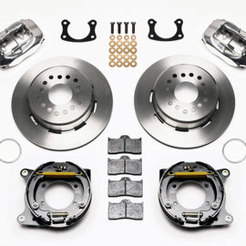 Wilwood Forged Dynalite P/S Park Brake Kit Polished New Big Ford 2.50in Offset 140-7140-P