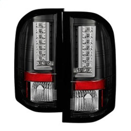 Spyder for Chevy Silverado 07-13 Version 2 LED Tail Lights - Black ALT-YD-CS07V2 5081766