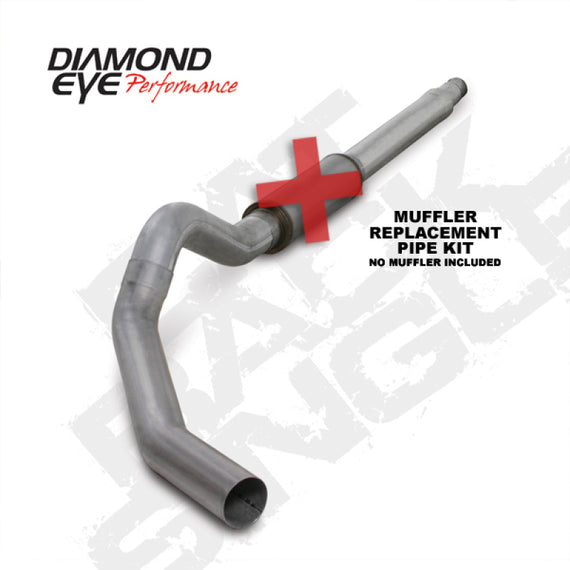 DIAMOND EYE Exhaust System Cat-back Steel for Ford 6.0L 2003-2007 # K5344A-RP K5344A-RP