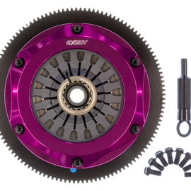 Exedy 2005-2005 Saab 9-2X Aero H4 Hyper Twin Cerametallic Clutch Sprung Center Disc Pull Type Cover FM012SD