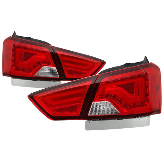 xTune 14-18 Chevy Impala (Excl 14-16 Limited) LED Tail Lights - Red Clear (ALT-JH-CIM14-LBLED-RC) 9042157