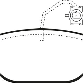 EBC 2014+ Alfa Romeo 4C 1.75L Turbo Yellowstuff Rear Brake Pads DP42236R