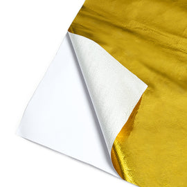 Mishimoto Gold Reflective Barrier w/ Adhesive Backing 24 inches x 24 inches MMHP-GRB-2424
