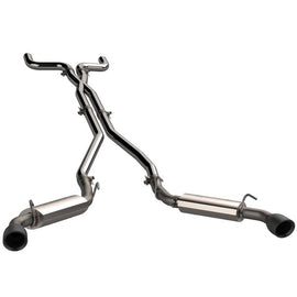 2010-2013 Chevrolet Camaro SS 6.2L QTP AR3 Cat Back Black Tips 600111B