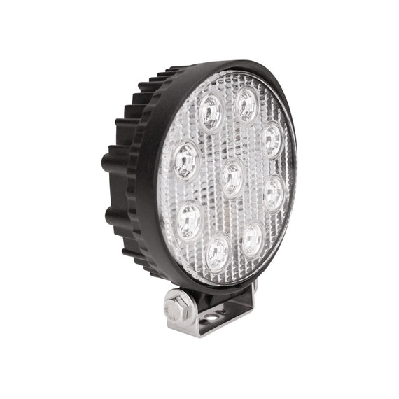 Westin LED Work Utility Light Round 5 inch Flood w/3W Epistar - Black 09-12006B