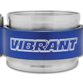 Vibrant HD Clamping System Assembly for 4in. OD Tubing - Blue Clamp 12518B