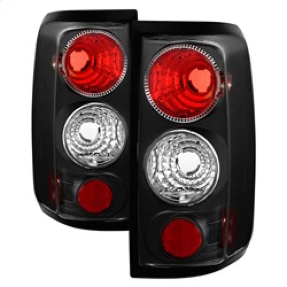 Spyder Ford F150 Styleside 04-08  Euro Style Tail Lights - Black 5003195